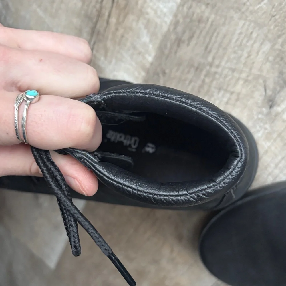 women’s Black High-Top timberland Sneakers - Picture 3 of 10